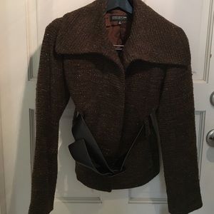JONES NY COLLECTION
TEXTURED Brown Dress Jacket