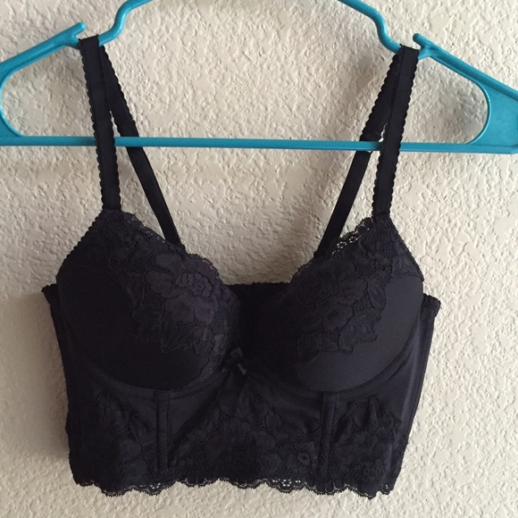 Lace bustier