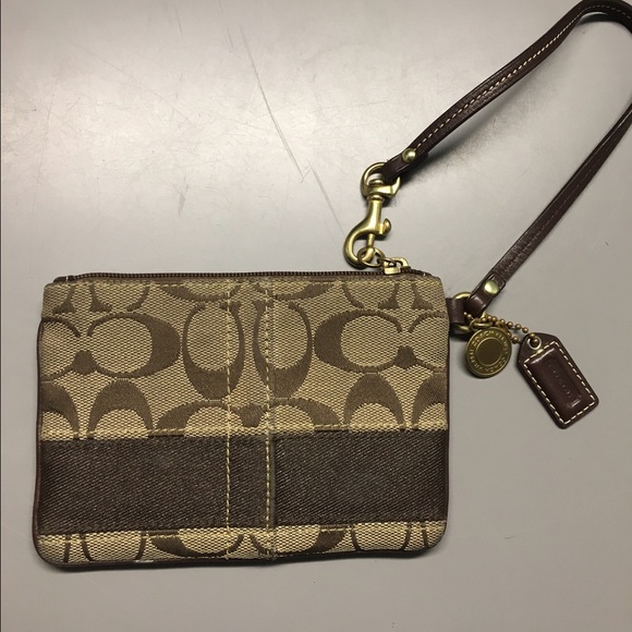 Authentic Coach Wristlet