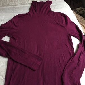 J. Crew Tissue Turtleneck, Size Small