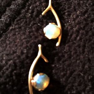 Opal earrings