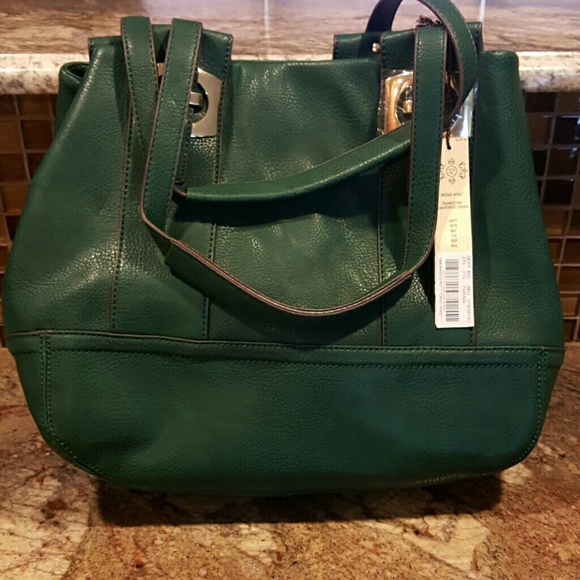 Kate landry hunter green bag