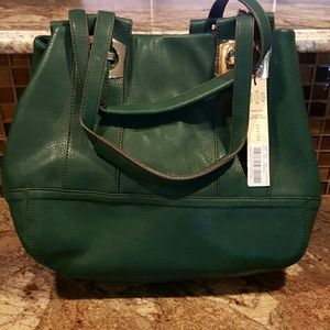 Kate landry hunter green bag