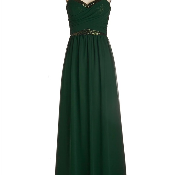 Emerald dress
