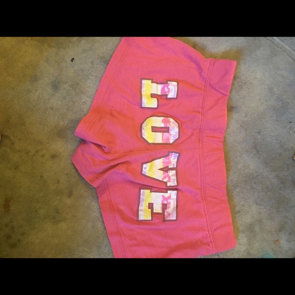 Pj shorts (super short) hot pink - Picture 2 of 2