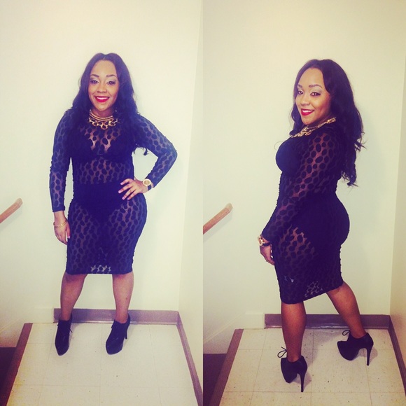 Black party dress - Picture 1 of 3
