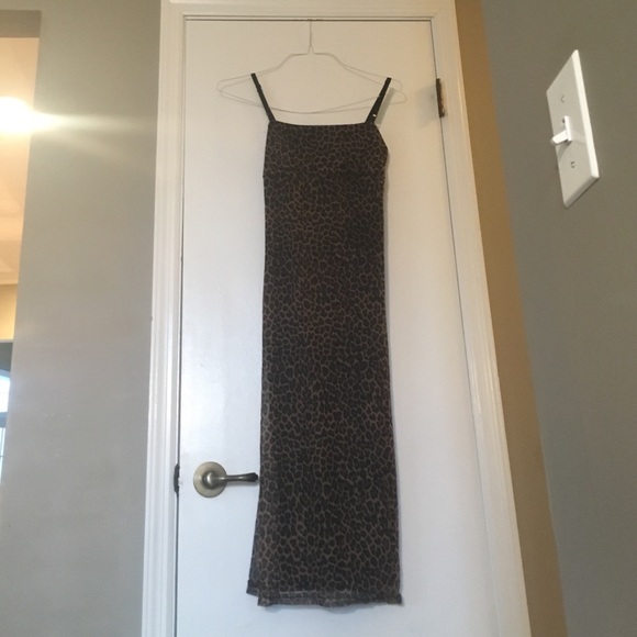 Arden b leopard dress