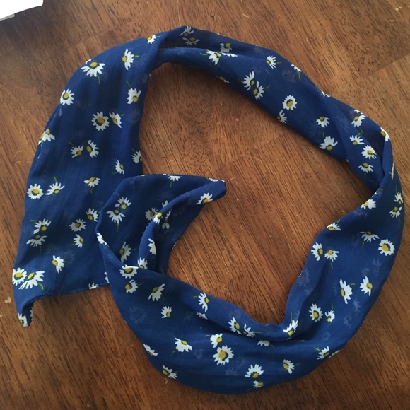 American Apparel Floral Twist Head Scarf/Wrap