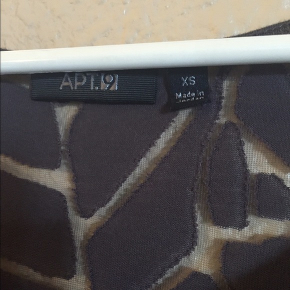 See through tank top by APT 9. Size extra small - Picture 3 of 4