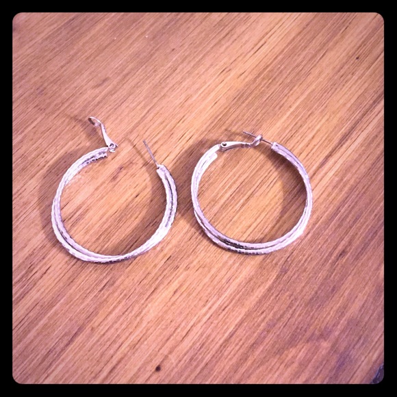 Jewelry - Silver Hoop Earrings