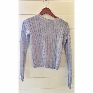 American Apparel Cableknit Sweater