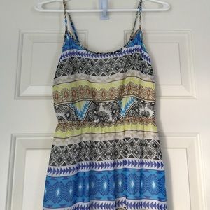 Old Navy Aztec print maxi dress