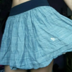 Soft denim skirt