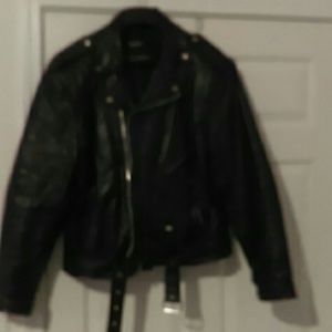 Men's leather jacket