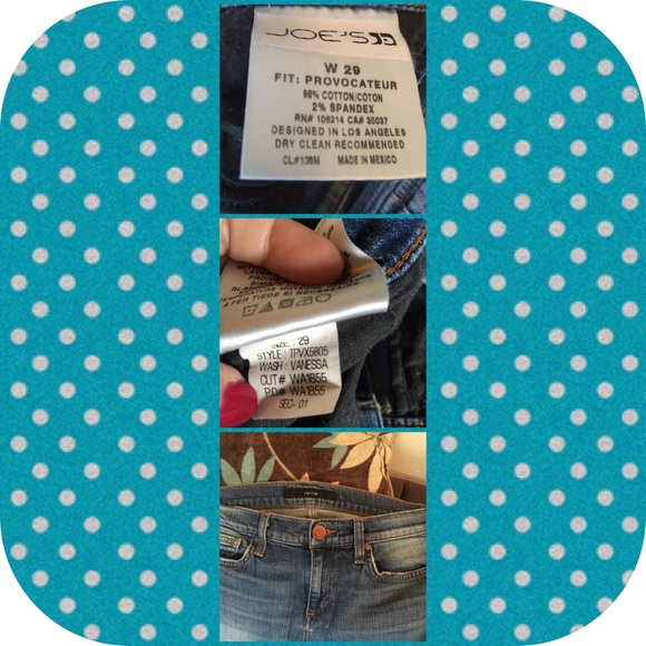 Joe's Jeans Size 29 - Picture 2 of 3