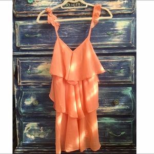 Nasty Gal- Coral-Pink Sundress