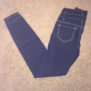 NEVER WORN-- YMI High Waisted Dark Blue Jeans