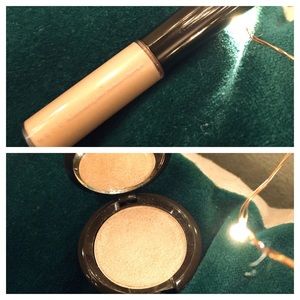 BECCA Glow On The Go Opal highlighting duo
