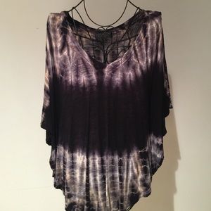 Tie Dye V Neck