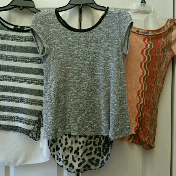 2 AB studio short sleeve tops, 1 J Lo long sleeve