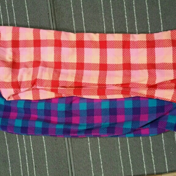 2 pair of fleece pants