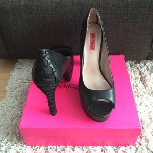 Betsey Johnson laced heals