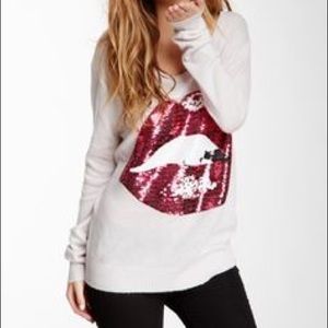 Wildfox Sequin Makeout Sweater