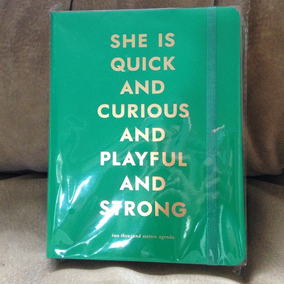 kate spade Accessories - ⛱ NWT Kate Spade green 2016 agenda