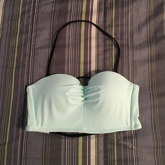 Strappy bustier sweetheart bikini top 👙