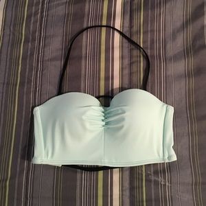 Strappy bustier sweetheart bikini top 👙