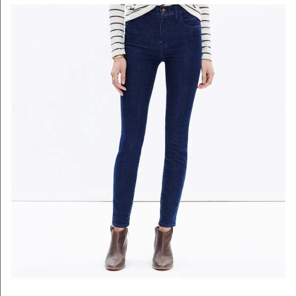 Madewell 10" high riser skinny skinny jeans
