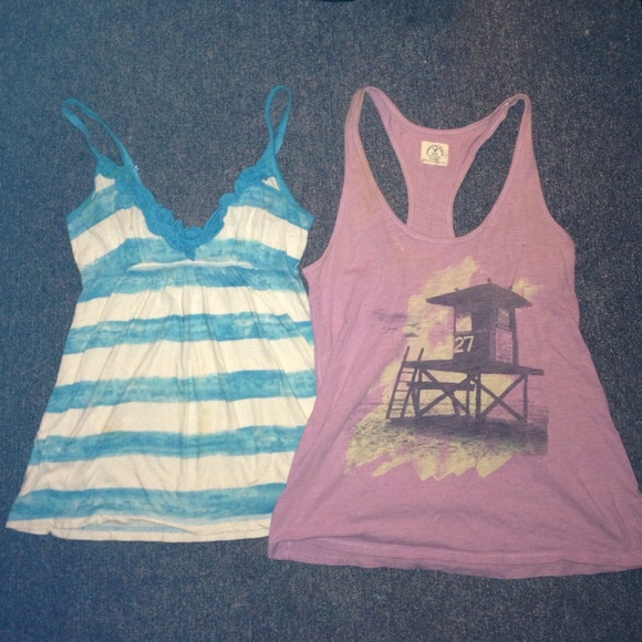 Two Tank Tops! (BOTH FOR 4 DOLLARS!) gently worn!