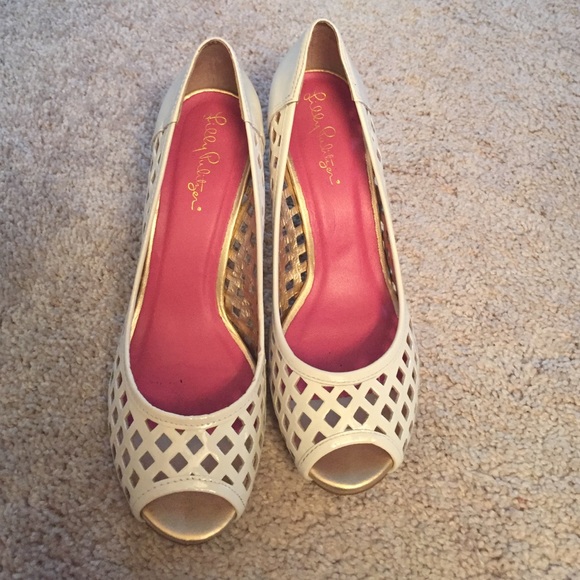 Lilly Pulitzer wedge sandals