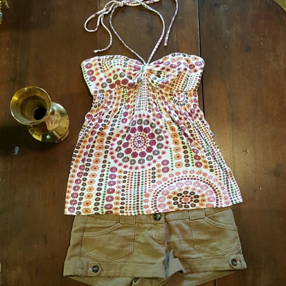 PRICE DROP! Floral halter top