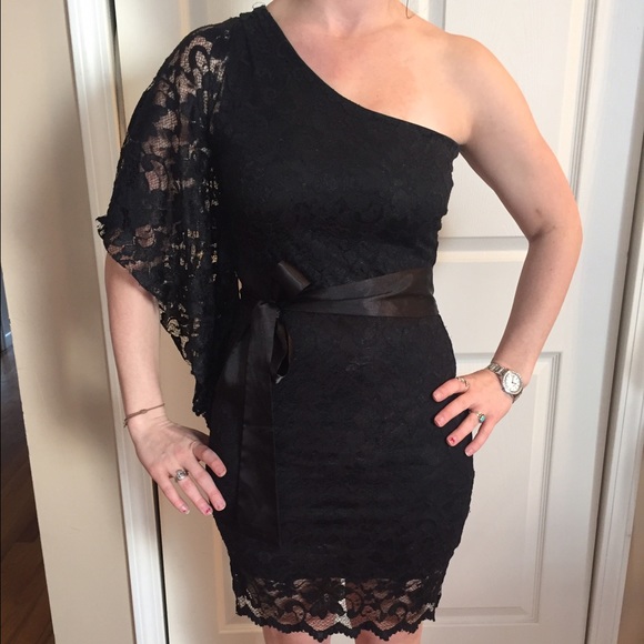 arden b black lace dress Arden B | Dresses | Arden B Black Sexy Long Lace Sleeve Vneck Bodycon Dress