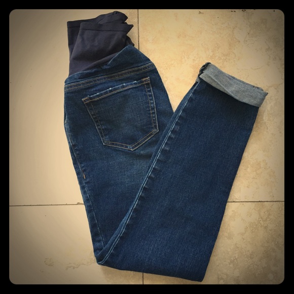 Old Navy Boyfriend Skinny Maternity Jeans