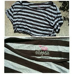 Miley Cyrus Striped Top