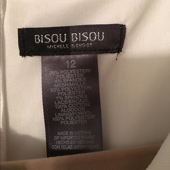 Bisou Bisou White Dress - Picture 4 of 4