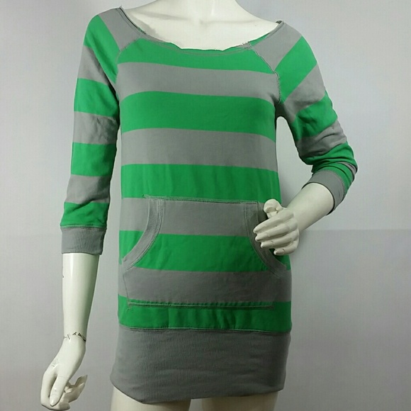 Striped Sweater Tunic - Picture 2 of 4