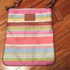 Colorful coach bag
