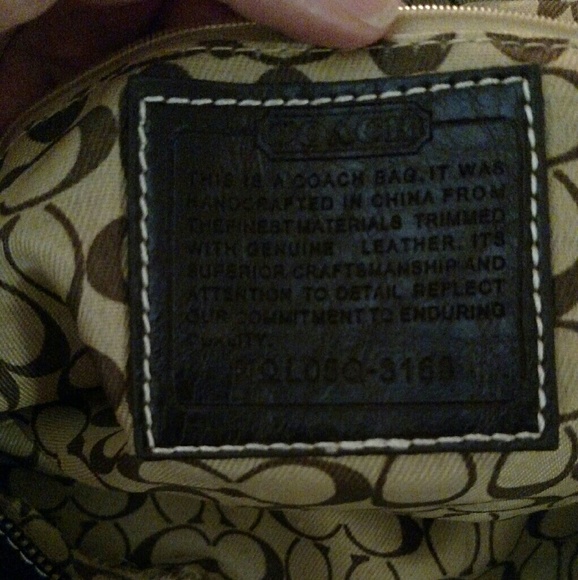 SOLD locally. Coach purse - Picture 2 of 4
