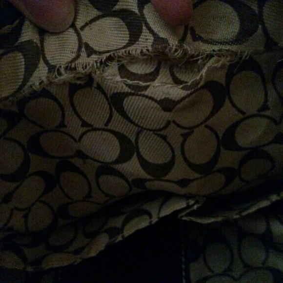 SOLD locally. Coach purse - Picture 3 of 4