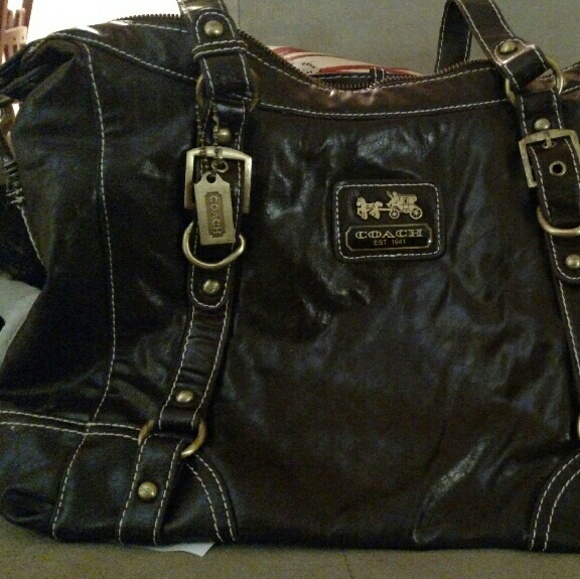 SOLD locally. Coach purse - Picture 4 of 4