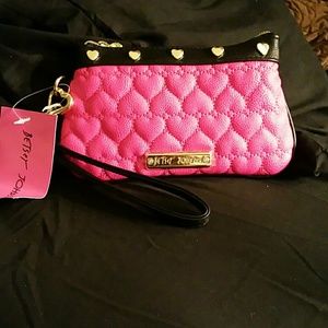 Authentic Betsey Johnson wristlet