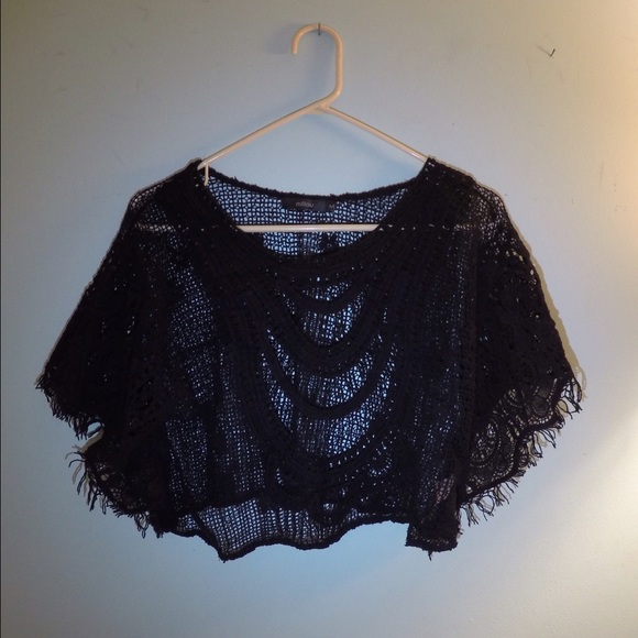 Crochet crop top.