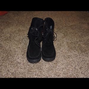Fringe UGG booties (obo)