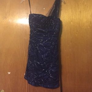 Semi formal navy dress!