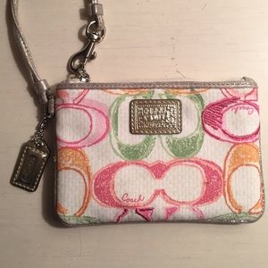 Coach (Poppy) Wristlet