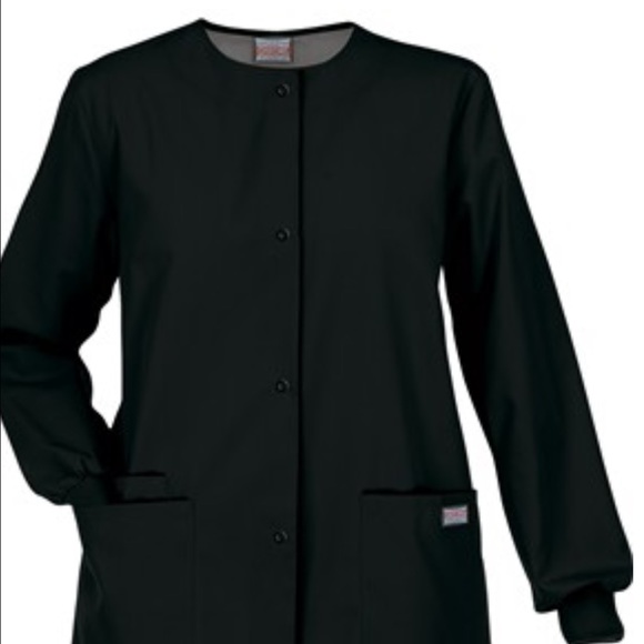 New Black Cherokee workwear scrub jacket