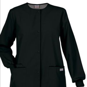 New Black Cherokee workwear scrub jacket